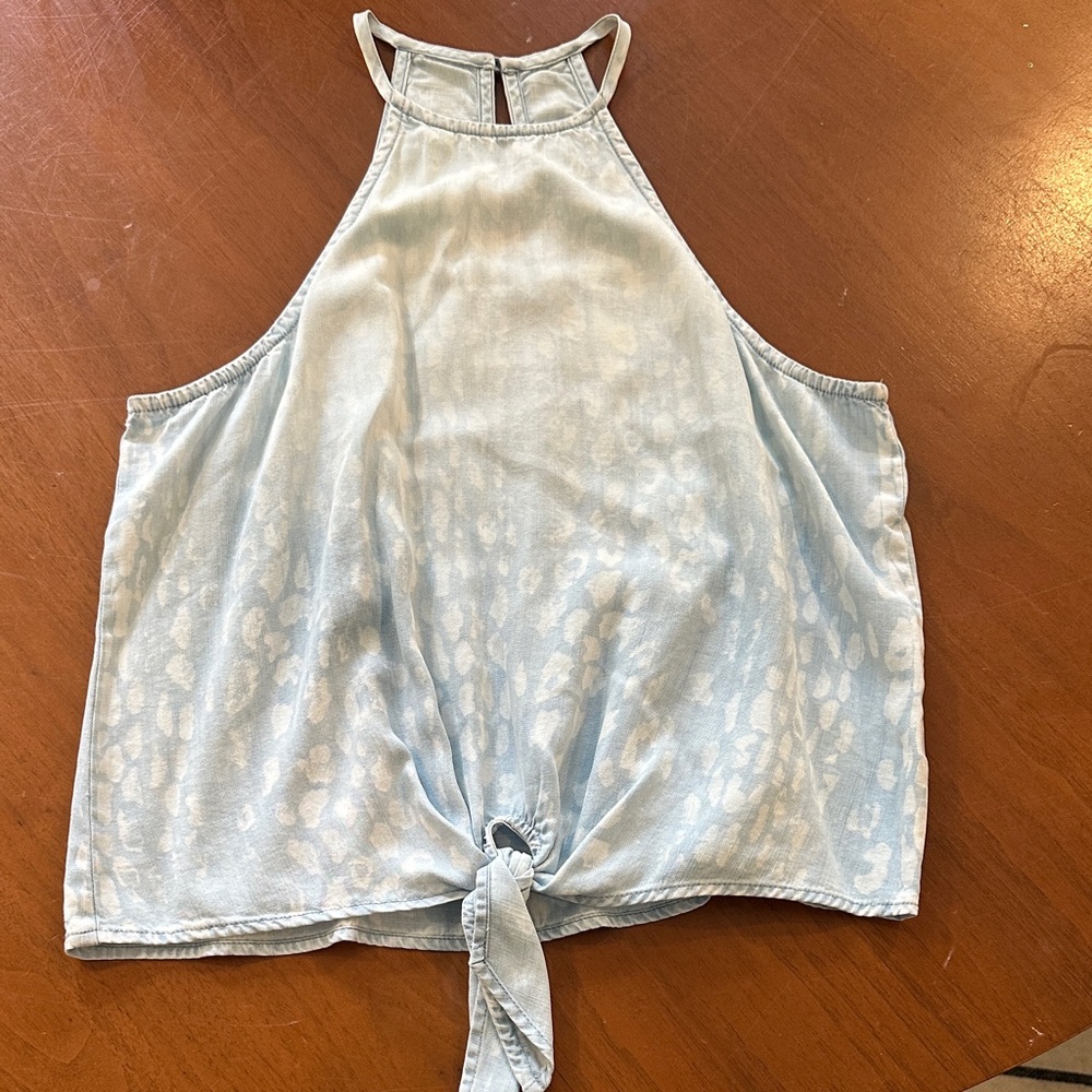 Cloth & Stone x Anthropologie Tie-Front Halter Tank Top